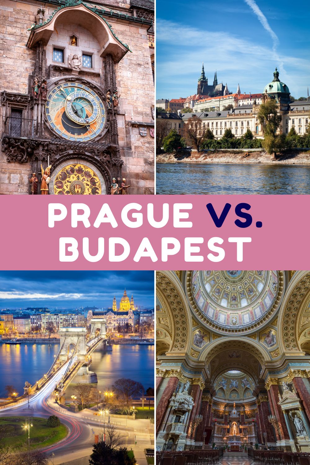 Prague Vs. Budapest