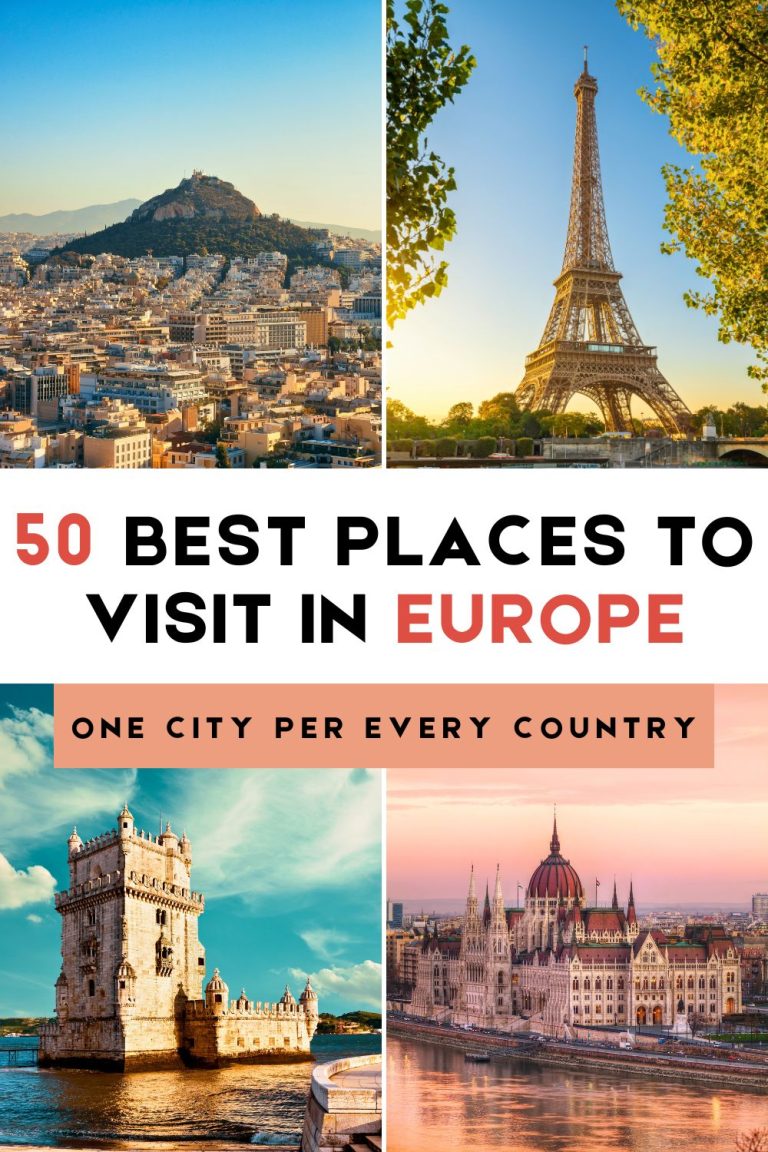 50 Best Cities To Visit In Europe (One City Per Every Country ...