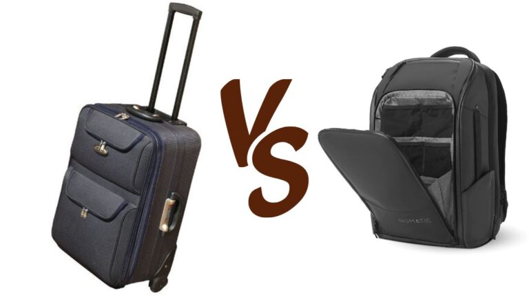 Travel Pack Vs. Wheeled Luggage Bag: Comparing Sizes & Uses
