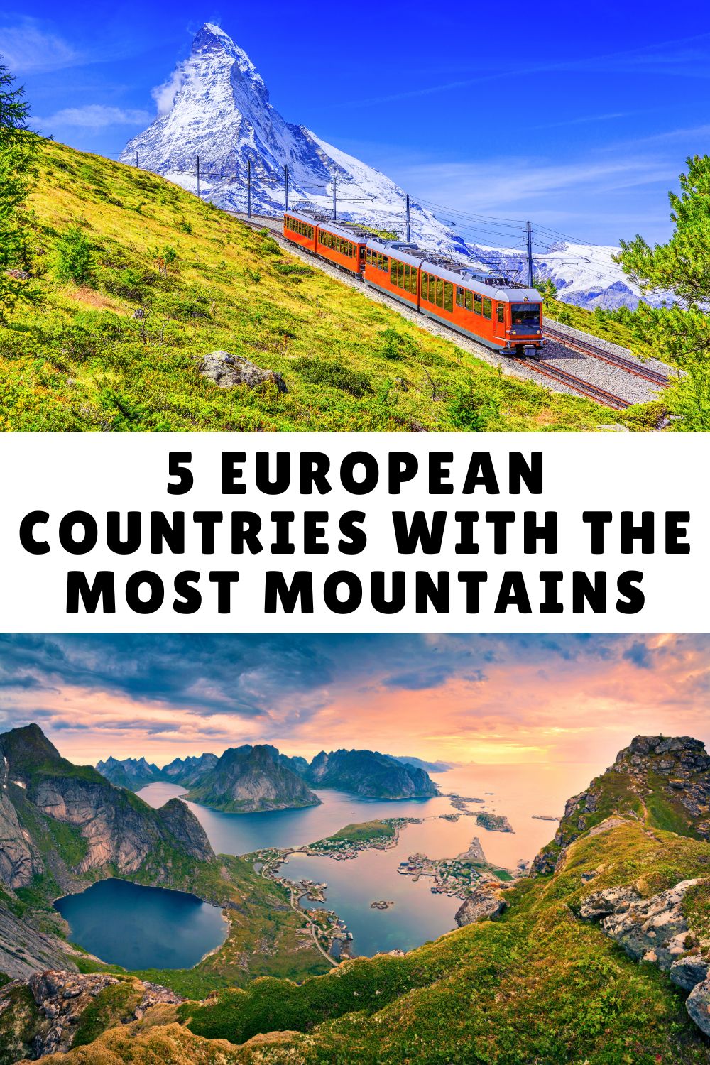 European Countries with the Most Mountains 1