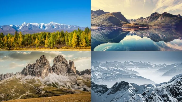 5 European Countries with the Most Mountains