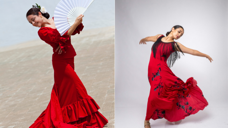 Flamenco Inspired Dress