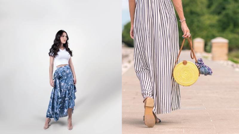 Flowy Maxi Skirt and Tank Top