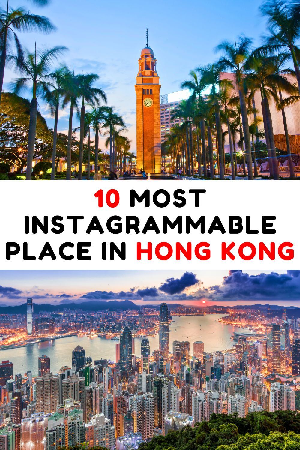 Most Instagrammable Places in Hong Kong