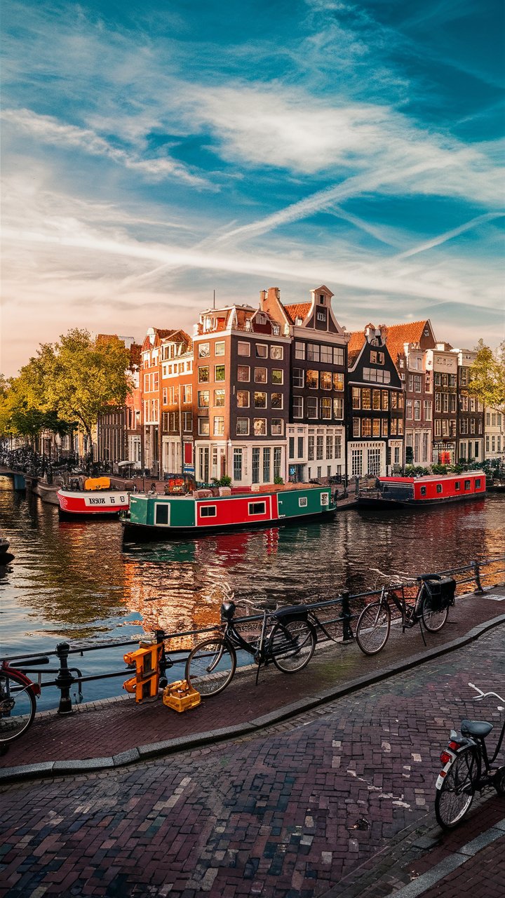 a stunning photograph of the picturesque amsterdam HXs67kQMTNWCIFGwPO7zGA LQ5S AG0Rju7lSYJ3ET35A