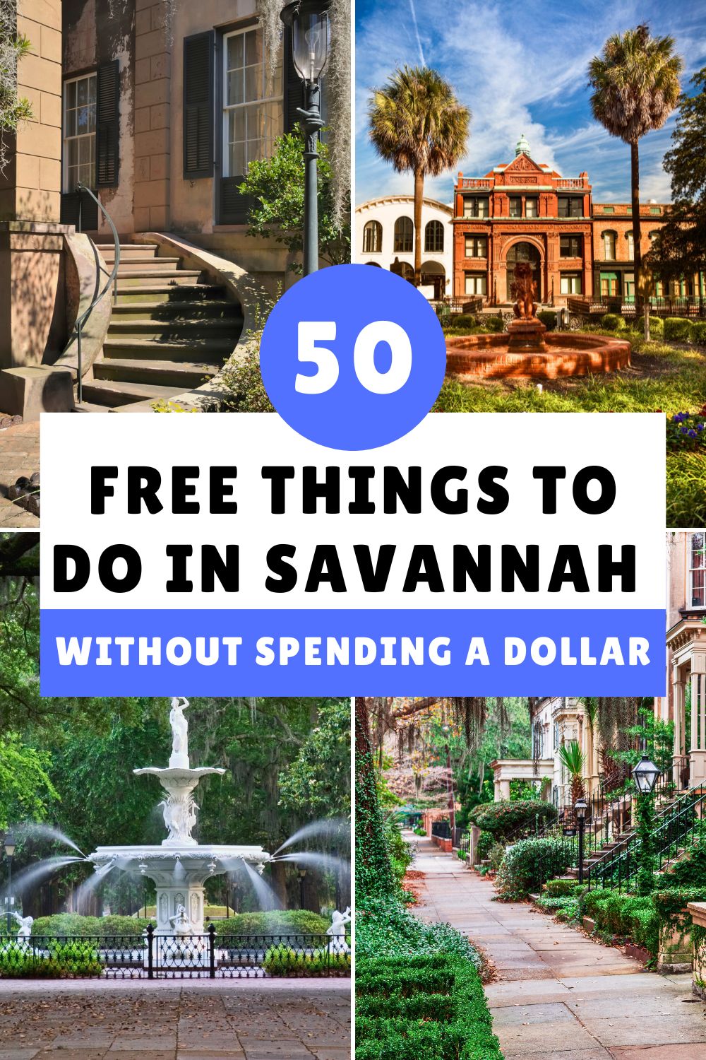 Free Things to Do in Savannah Georgia