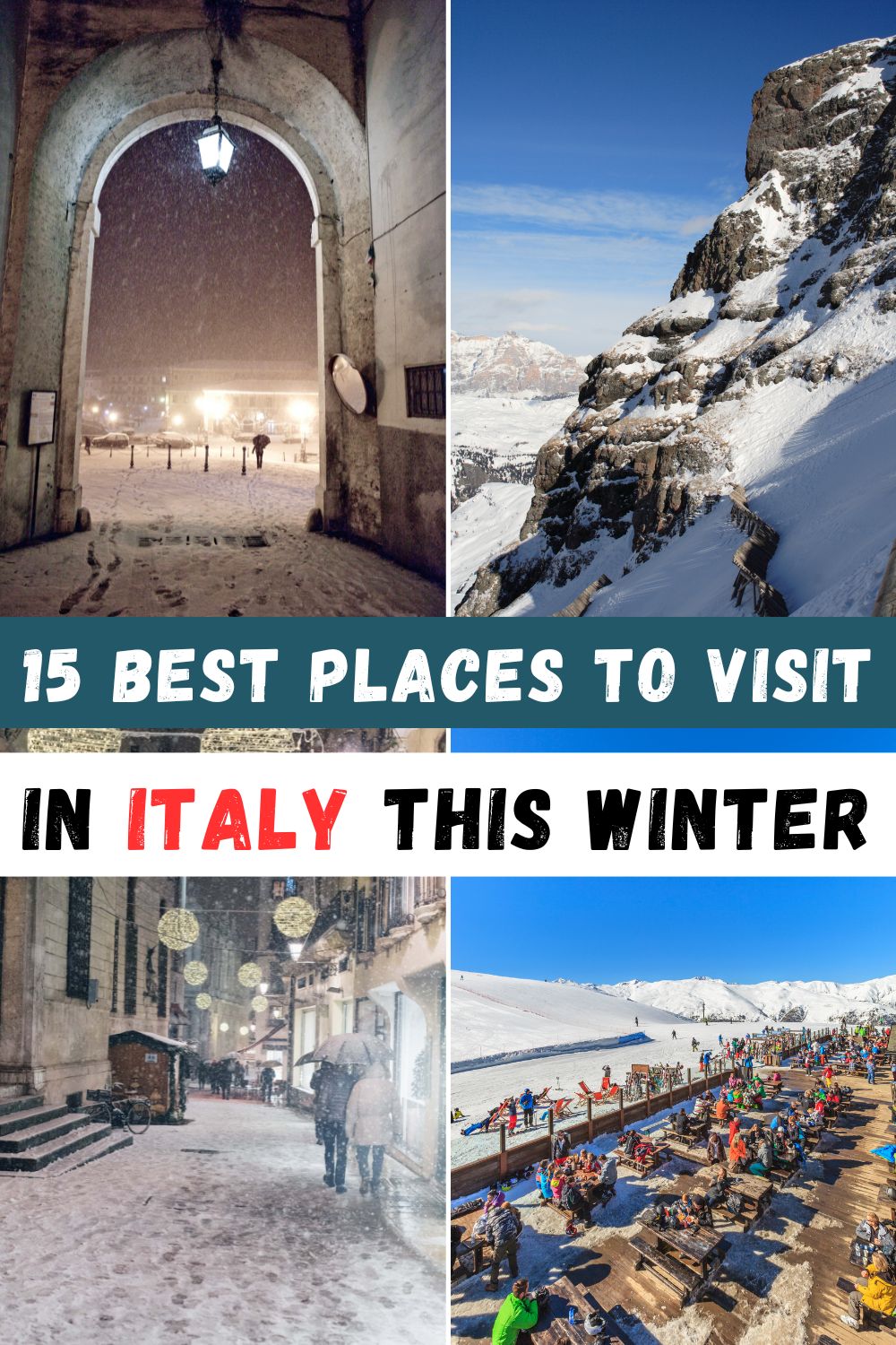 Best Places To Visit In Italy This Winter