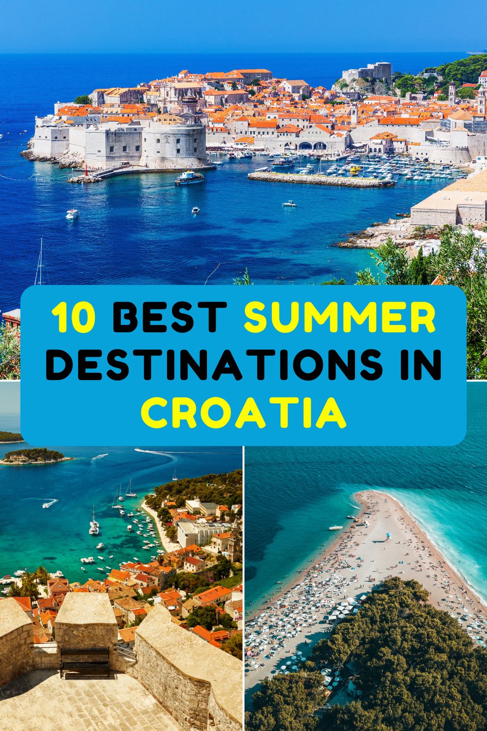 Best Summer Destinations in Croatia