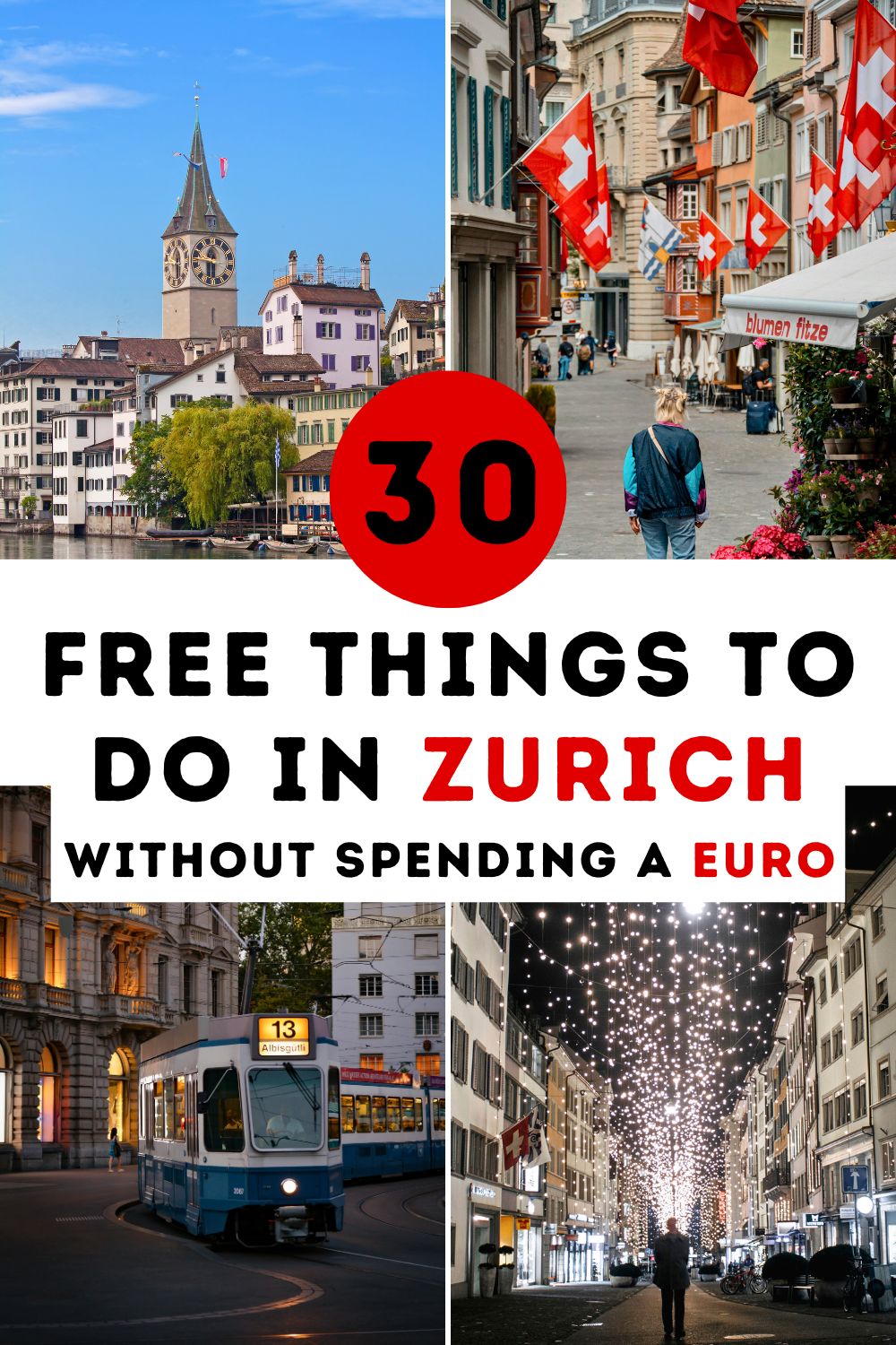 Free Things to Do in Zurich