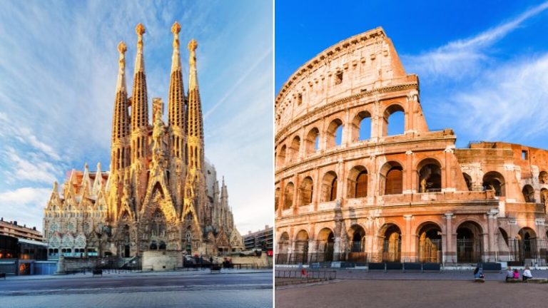 Barcelona vs. Rome: A Cultural Journey Through History and Architecture