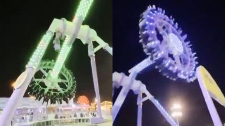 Panic at Saudi Amusement Park as Ride Splits Mid-Operation