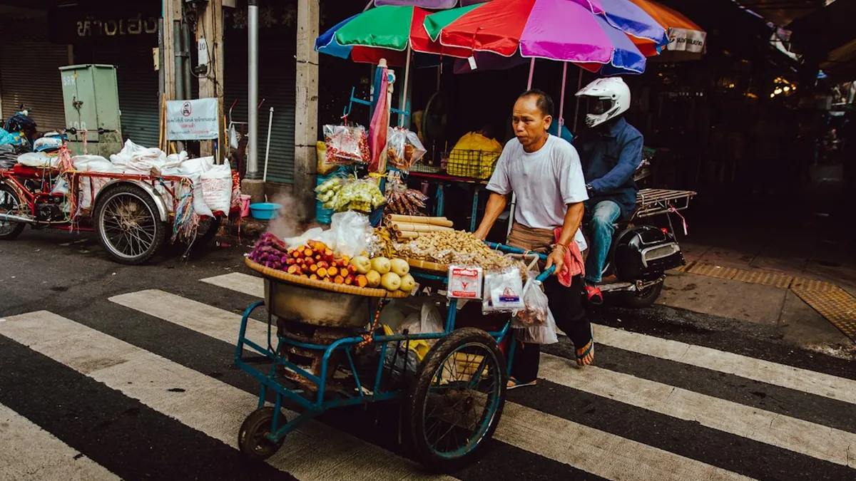 Aggressive Street Vendor Sales Pressure