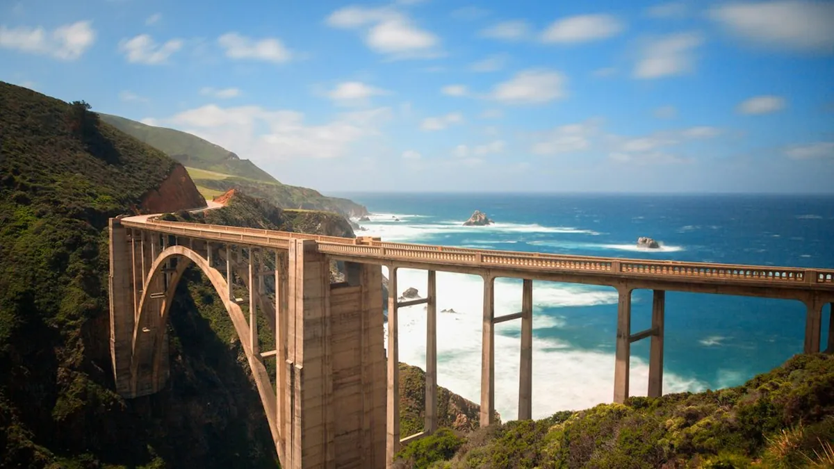 Bixby Bridge and Surrounding Big Sur Engineering Marvel Viewpoints