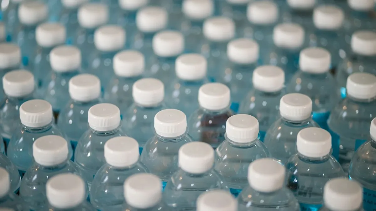 Bottled water and high