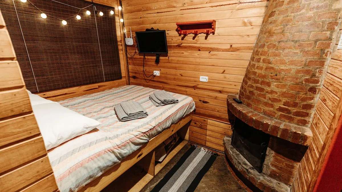 Cabins Overlooking Dining Venues and Entertainment Theaters