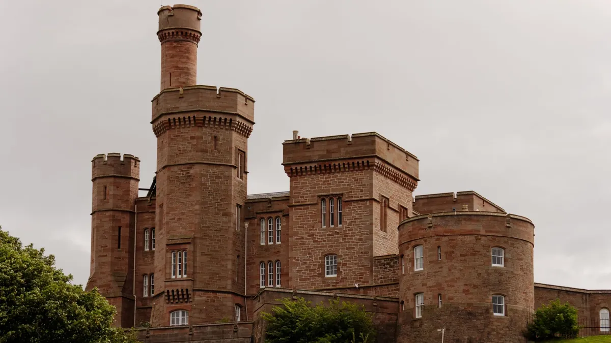 Dalhousie Castle in Scotland's Midlothian Region