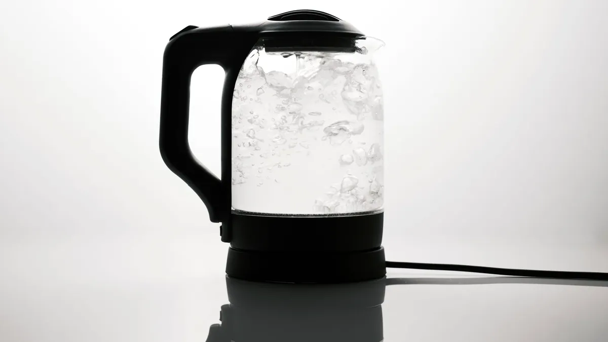 Inspect Hotel Kettle Interiors Before Brewing Coffee