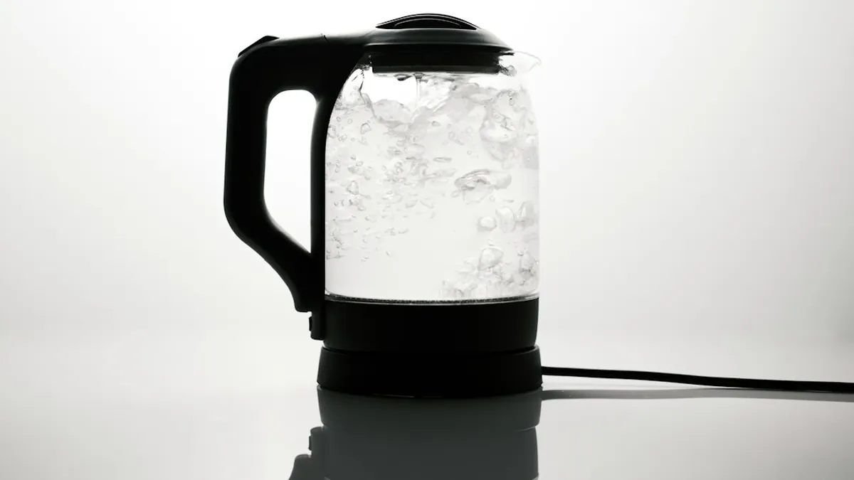 Inspect Hotel Kettle Interiors Before Brewing Coffee