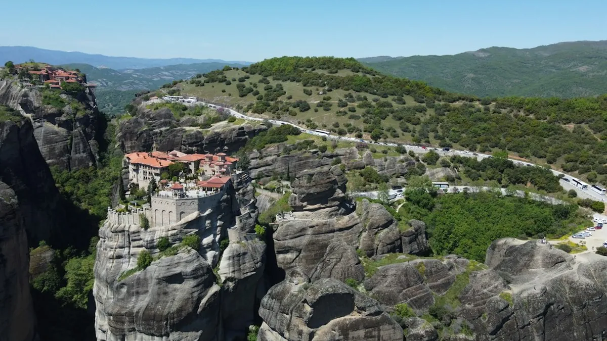 Meteora Monasteries Beyond Thessaly