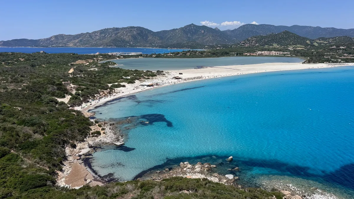 Sardinia's Pristine Beaches with Comfortable Temperatures