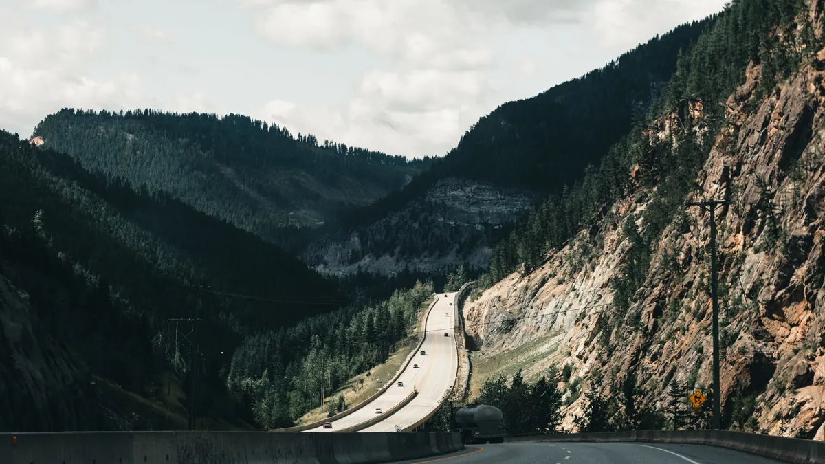 Scenic Byways and Geological Wonders Along Public Highways
