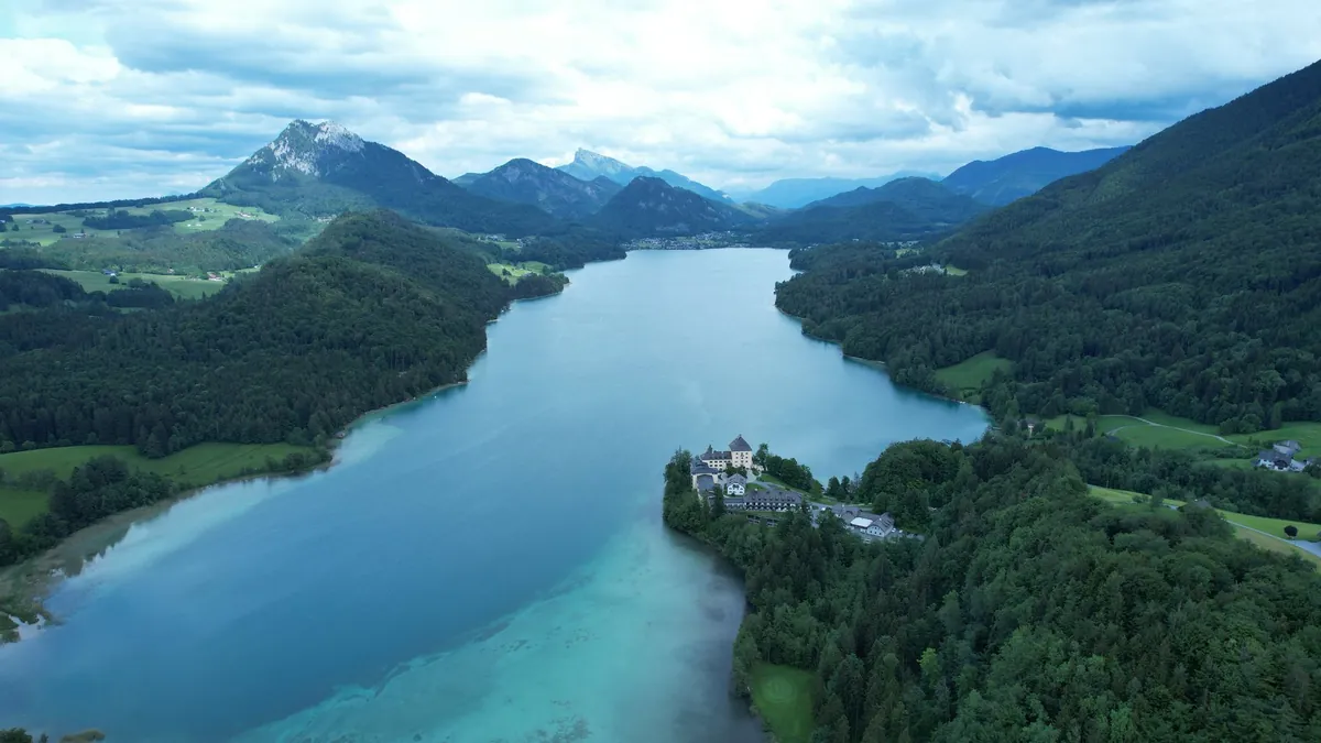 Schloss Fuschl in Austria's Salzkammergut Region